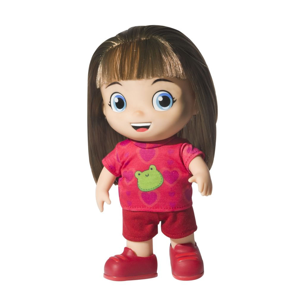 Figura em vinil infantil, boneca Luccas Neto, brinquedos falantes