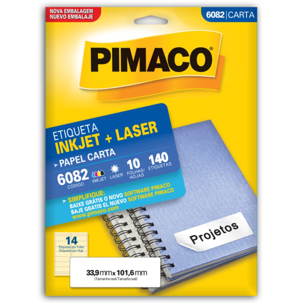 Nivalmix-Etiqueta-Carta-Inkjet-Laser-6082-339x1016mm-10Fls-Pimaco-131465 Nivalmix-Etiqueta-Carta-Inkjet-Laser-6082-339x1016mm-10Fls-Pimaco-131465
