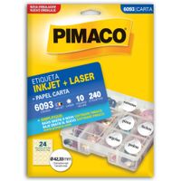 Nivalmix-Etiqueta-Carta-Inkjet-Laser-6093-4233mm-10Fls-Pimaco-133766 Nivalmix-Etiqueta-Carta-Inkjet-Laser-6093-4233mm-10Fls-Pimaco-133766