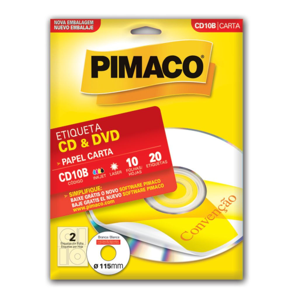 Nivalmix-Etiqueta-CD---DVD-Inkjet-Laser-CD10B-115mm-10Fls-Pimaco-681305 Nivalmix-Etiqueta-CD---DVD-Inkjet-Laser-CD10B-115mm-10Fls-Pimaco-681305