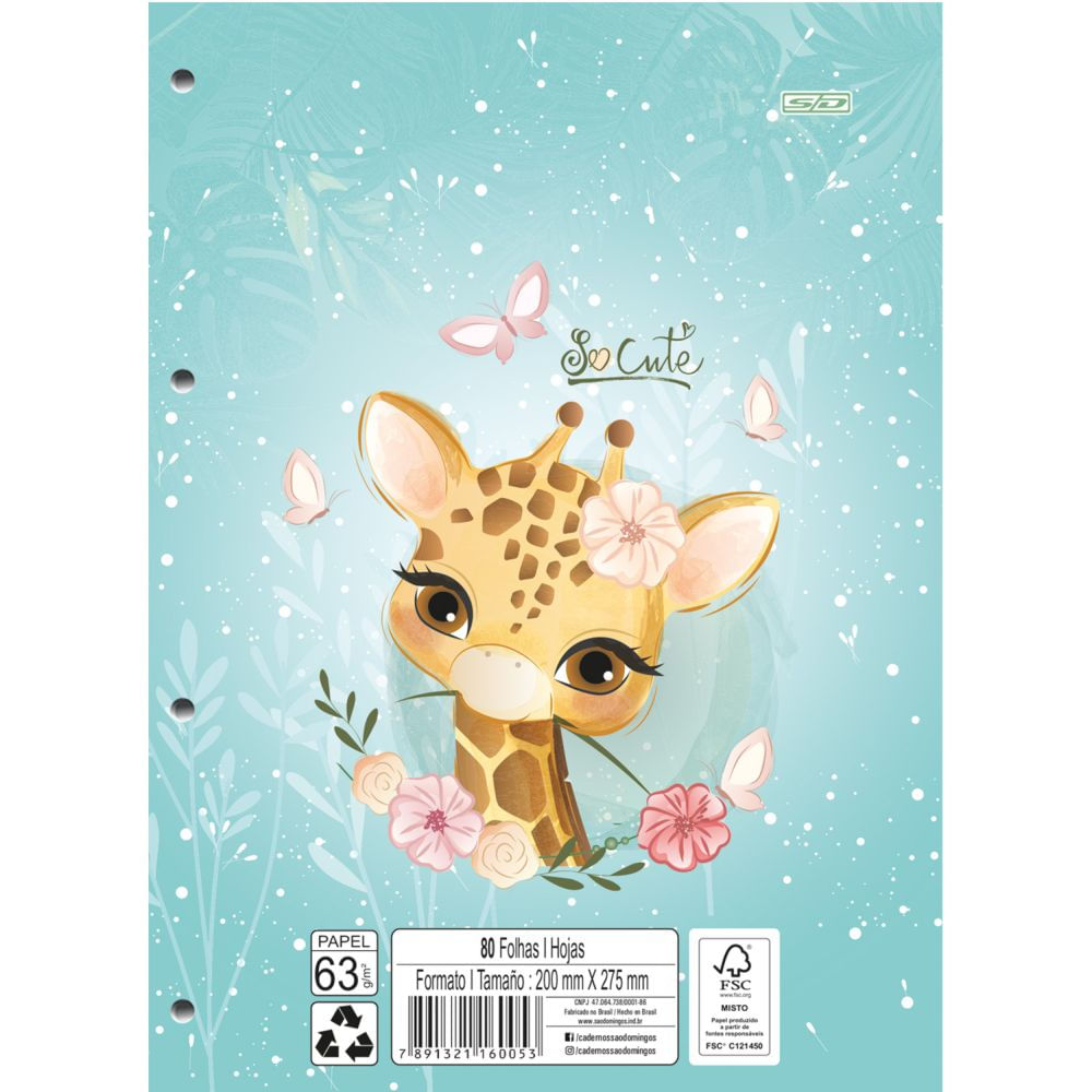 Nivalmix-Bloco-de-Fichario-Univ-80-Folhas-So-Cute-Sao-Domingos-2333233 Nivalmix-Bloco-de-Fichario-Univ-80-Folhas-So-Cute-Sao-Domingos-2333233
