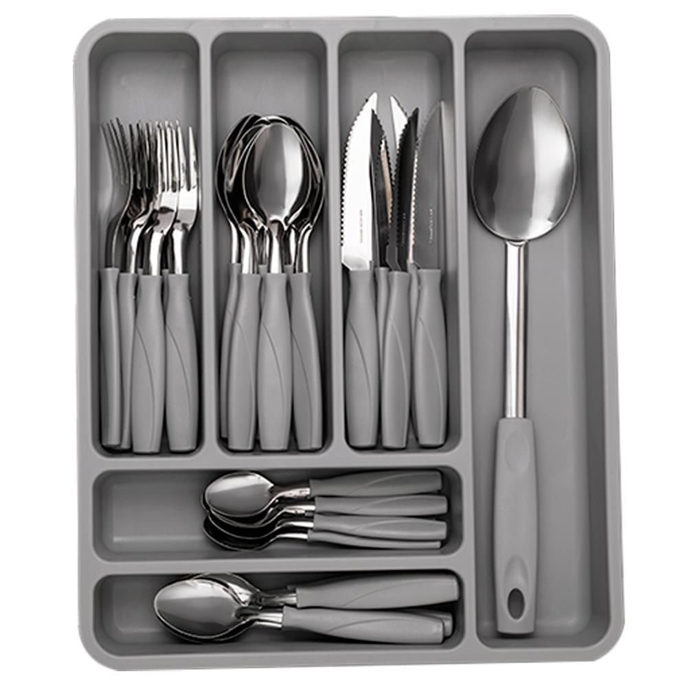 Nivalmix-Faqueiro-Itaparica-32-Pecas-c-Organizador-Cinza-Brinox-2336405 Nivalmix-Faqueiro-Itaparica-32-Pecas-c-Organizador-Cinza-Brinox-2336405