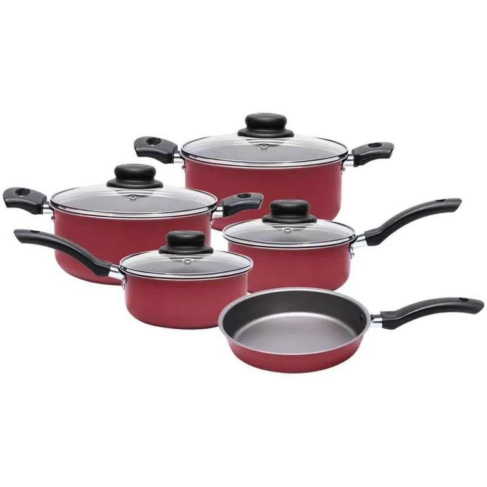 Nivalmix-Conjunto-de-Panelas-Ruby-5-Pecas-Vermelho-7131-403-Brinox-2336327 Nivalmix-Conjunto-de-Panelas-Ruby-5-Pecas-Vermelho-7131-403-Brinox-2336327