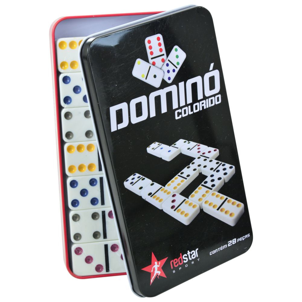 Nivalmix-Jogo-de-Domino-Colorido-28-Pecas-ELJ0502-Redstar-Sport-1903284 Nivalmix-Jogo-de-Domino-Colorido-28-Pecas-ELJ0502-Redstar-Sport-1903284