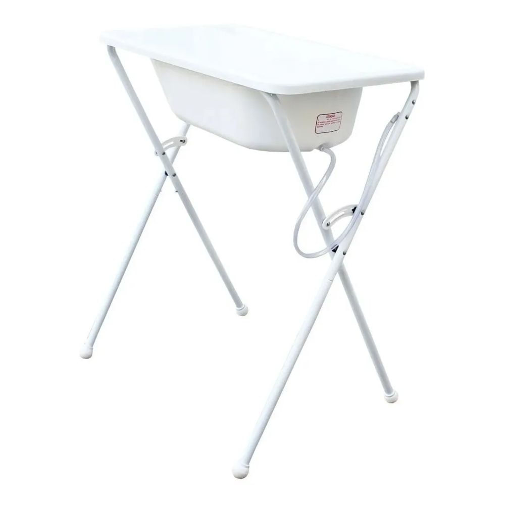 Nivalmix-Banheira-Retangular-Branca-c-Suporte-25110-65-Styll-Baby-2341878 Nivalmix-Banheira-Retangular-Branca-c-Suporte-25110-65-Styll-Baby-2341878