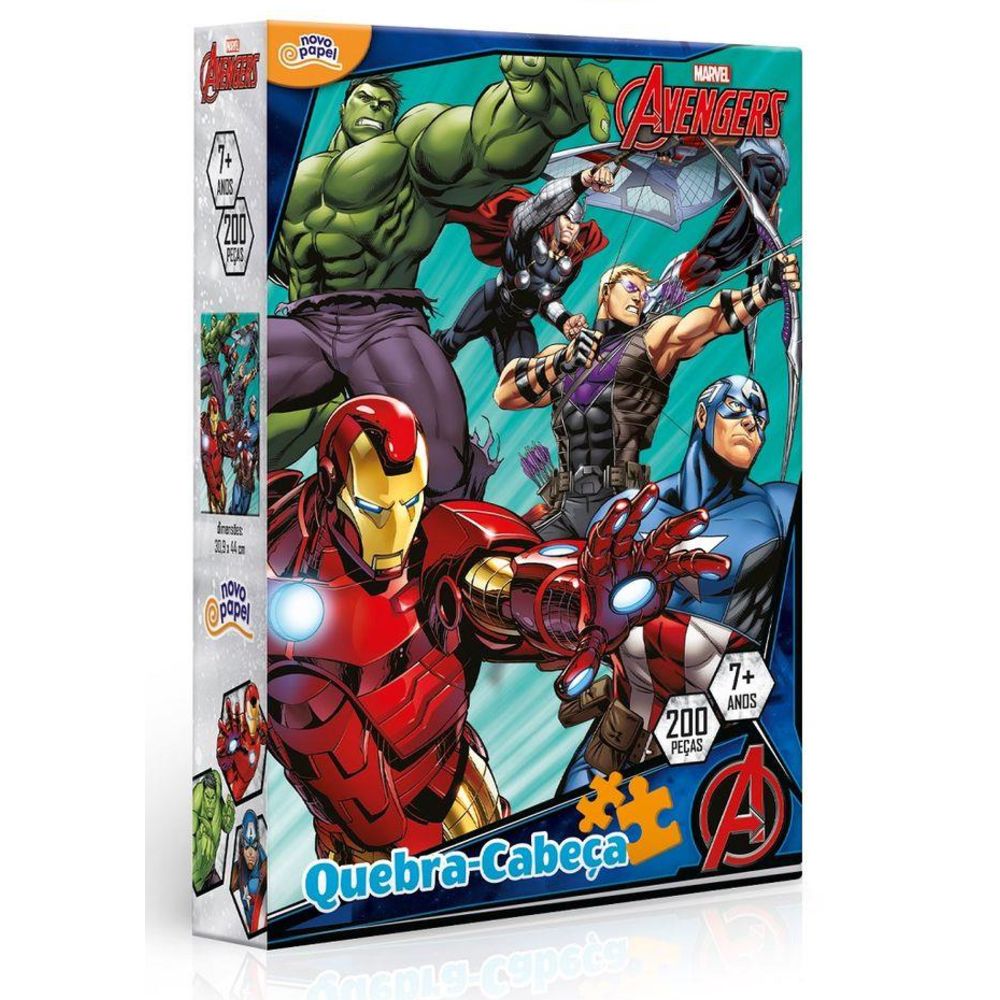 Nivalmix-Quebra-Cabeca-Vingadores-200-Pecas-8041-Toyster-2349769 Nivalmix-Quebra-Cabeca-Vingadores-200-Pecas-8041-Toyster-2349769