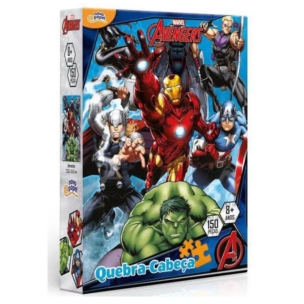 Nivalmix-Quebra-Cabeca-Vingadores-150-Pecas-8036-Toyster-2349704 Nivalmix-Quebra-Cabeca-Vingadores-150-Pecas-8036-Toyster-2349704