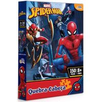 Nivalmix-Quebra-Cabeca-Spider-Man-150-Pecas-8014-Toyster-2349717 Nivalmix-Quebra-Cabeca-Spider-Man-150-Pecas-8014-Toyster-2349717