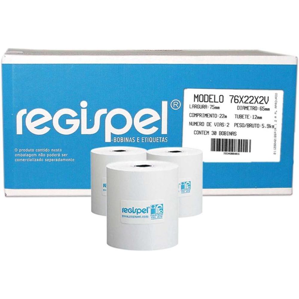 Nivalmix-Bobina-2-Vias-76mm-x-22m-Branca-Cx-c-30-un-Regispel-2347923 Nivalmix-Bobina-2-Vias-76mm-x-22m-Branca-Cx-c-30-un-Regispel-2347923