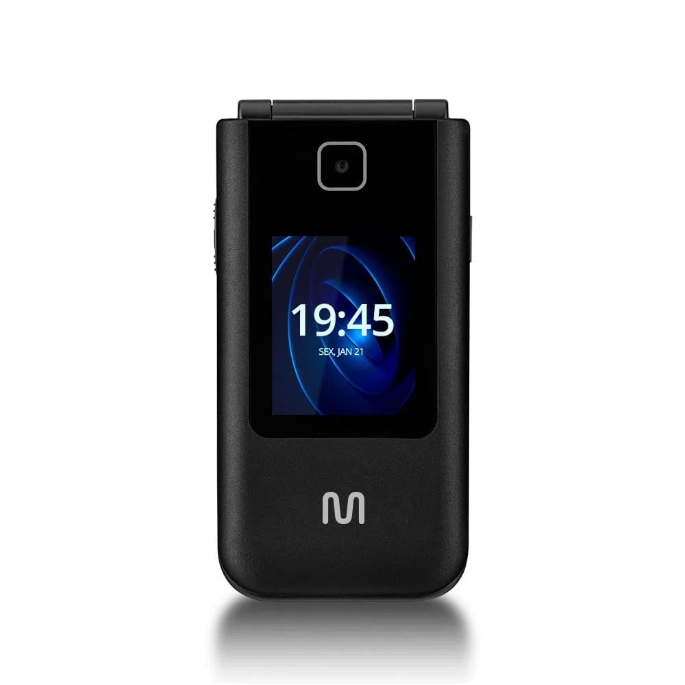 Nivalmix-Celular-Dual-Chip-Flip-Vita-Preto-P9145-Multilaser-2357413-2 Nivalmix-Celular-Dual-Chip-Flip-Vita-Preto-P9145-Multilaser-2357413-2
