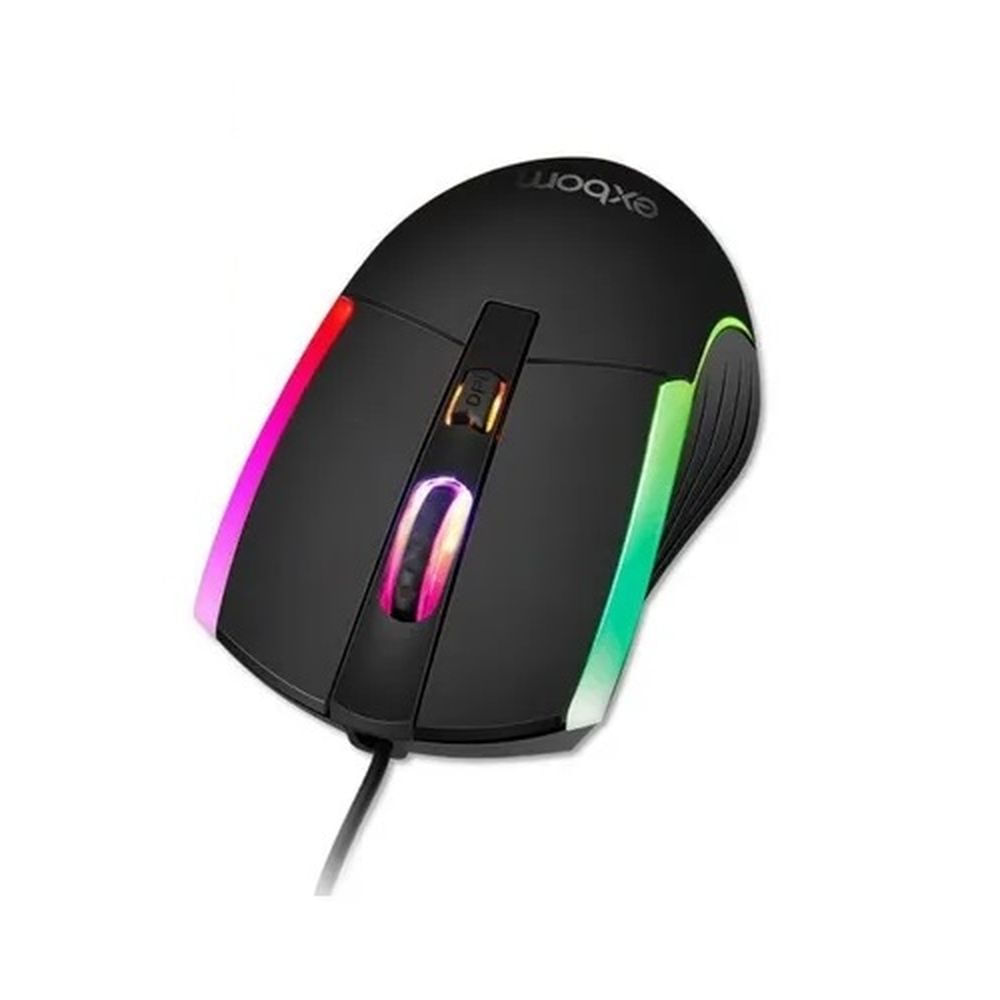 Nivalmix-Mouse-Optico-c-Iluminacao-USB-1600dpi-Preto-MS-61-Exbom-2360013 Nivalmix-Mouse-Optico-c-Iluminacao-USB-1600dpi-Preto-MS-61-Exbom-2360013