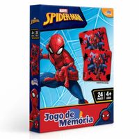 Nivalmix-Jogo-da-Memoria-Spider-Man-Marvel-24-Pares-8016-Toyster-2349626 Nivalmix-Jogo-da-Memoria-Spider-Man-Marvel-24-Pares-8016-Toyster-2349626
