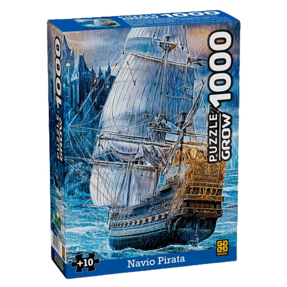 Nivalmix-Quebra-Cabeca-Navio-Pirata-1000-Pcs-04264-Grow-2361755 Nivalmix-Quebra-Cabeca-Navio-Pirata-1000-Pcs-04264-Grow-2361755