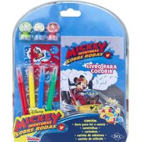 Nivalmix-Livro-c-Canetinhas-Mickey-D8124-DCL-2352967 Nivalmix-Livro-c-Canetinhas-Mickey-D8124-DCL-2352967