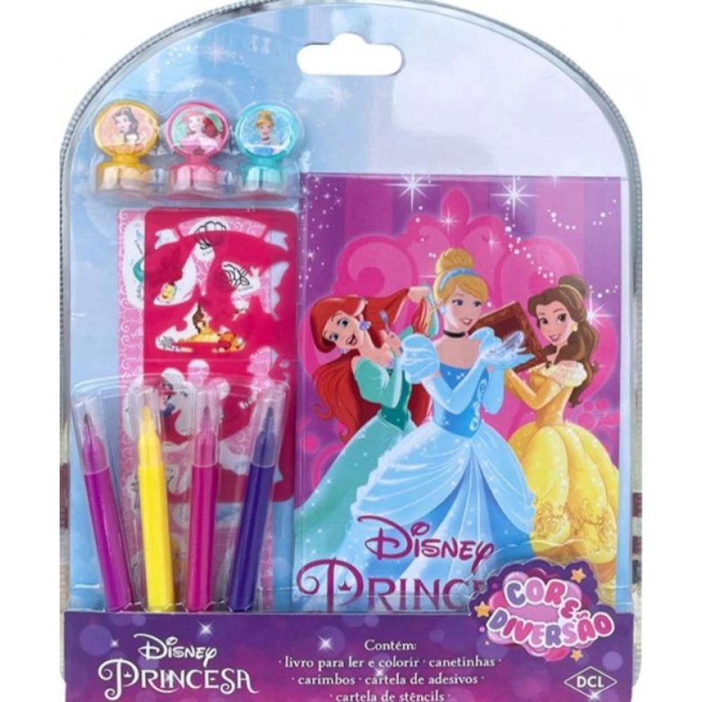 Nivalmix-Livro-c-Canetinhas-Princesas-D8128-DCL-2352993 Nivalmix-Livro-c-Canetinhas-Princesas-D8128-DCL-2352993