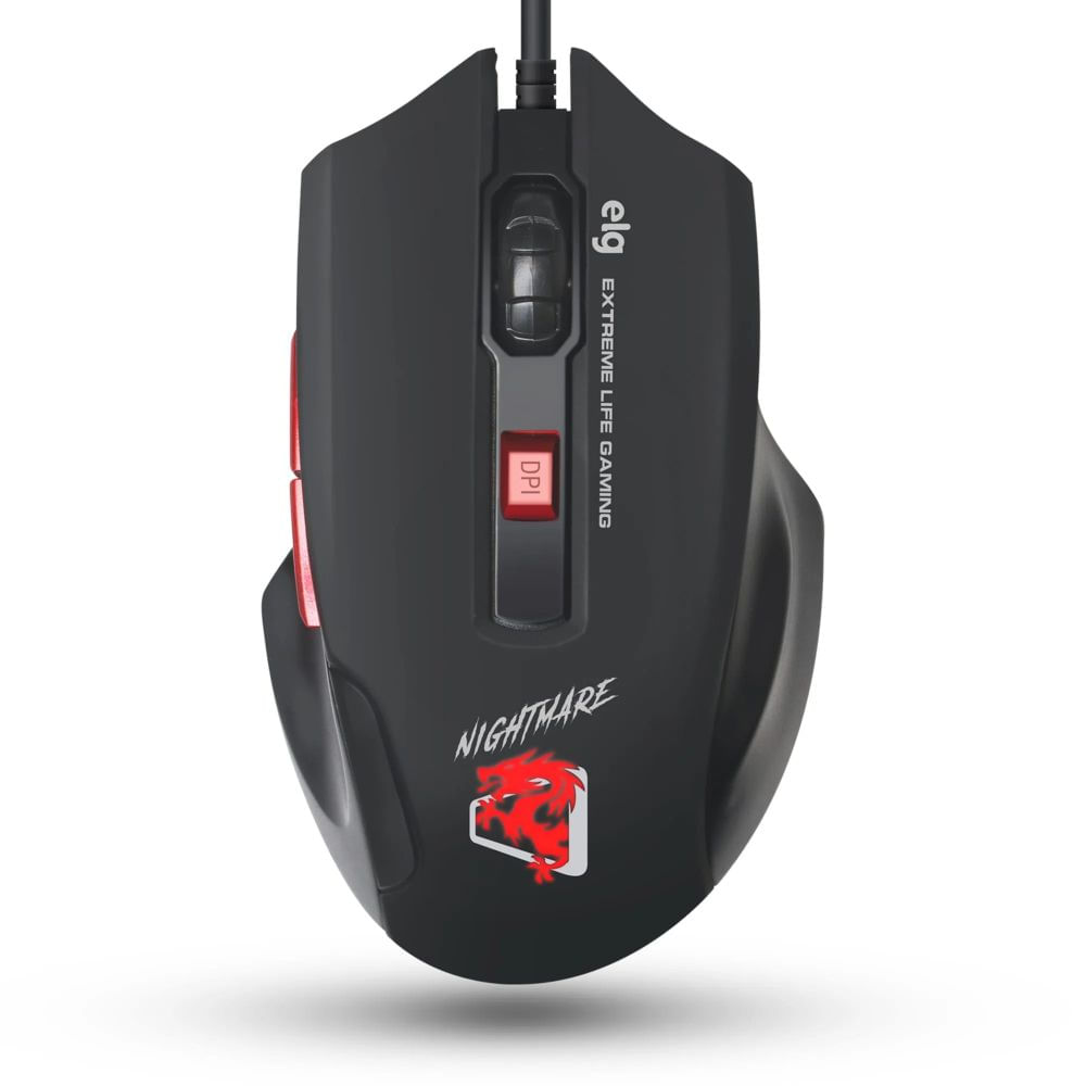 Nivalmix-Mouse-Gamer-Nightmare-c-LED-MGNM-4800dpi-6-Botoes-ELG-2365081 Nivalmix-Mouse-Gamer-Nightmare-c-LED-MGNM-4800dpi-6-Botoes-ELG-2365081