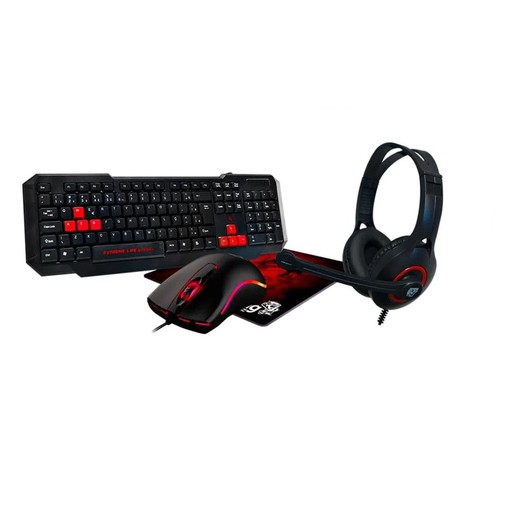 Nivalmix-Kit-Dragon-WarCGDW41R-Headset-Mouse-Teclado-Mousepad-ELG-2365746 Nivalmix-Kit-Dragon-WarCGDW41R-Headset-Mouse-Teclado-Mousepad-ELG-2365746