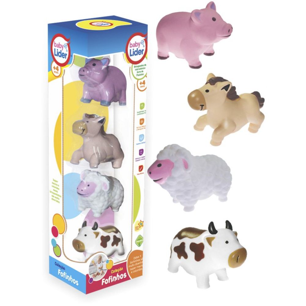 Nivalmix-Colecao-Fofinhos-Fazendinha-4-Pcs-5624-Lider-2351017-1 Nivalmix-Colecao-Fofinhos-Fazendinha-4-Pcs-5624-Lider-2351017-1