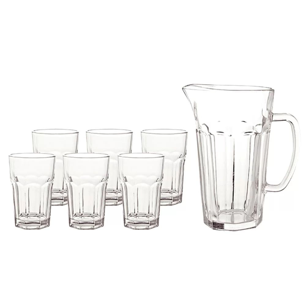 Nivalmix-Jogo-de-Copos-300ml-c-Jarra-1L-07-Pcs-Hauskraft-2364498 Nivalmix-Jogo-de-Copos-300ml-c-Jarra-1L-07-Pcs-Hauskraft-2364498