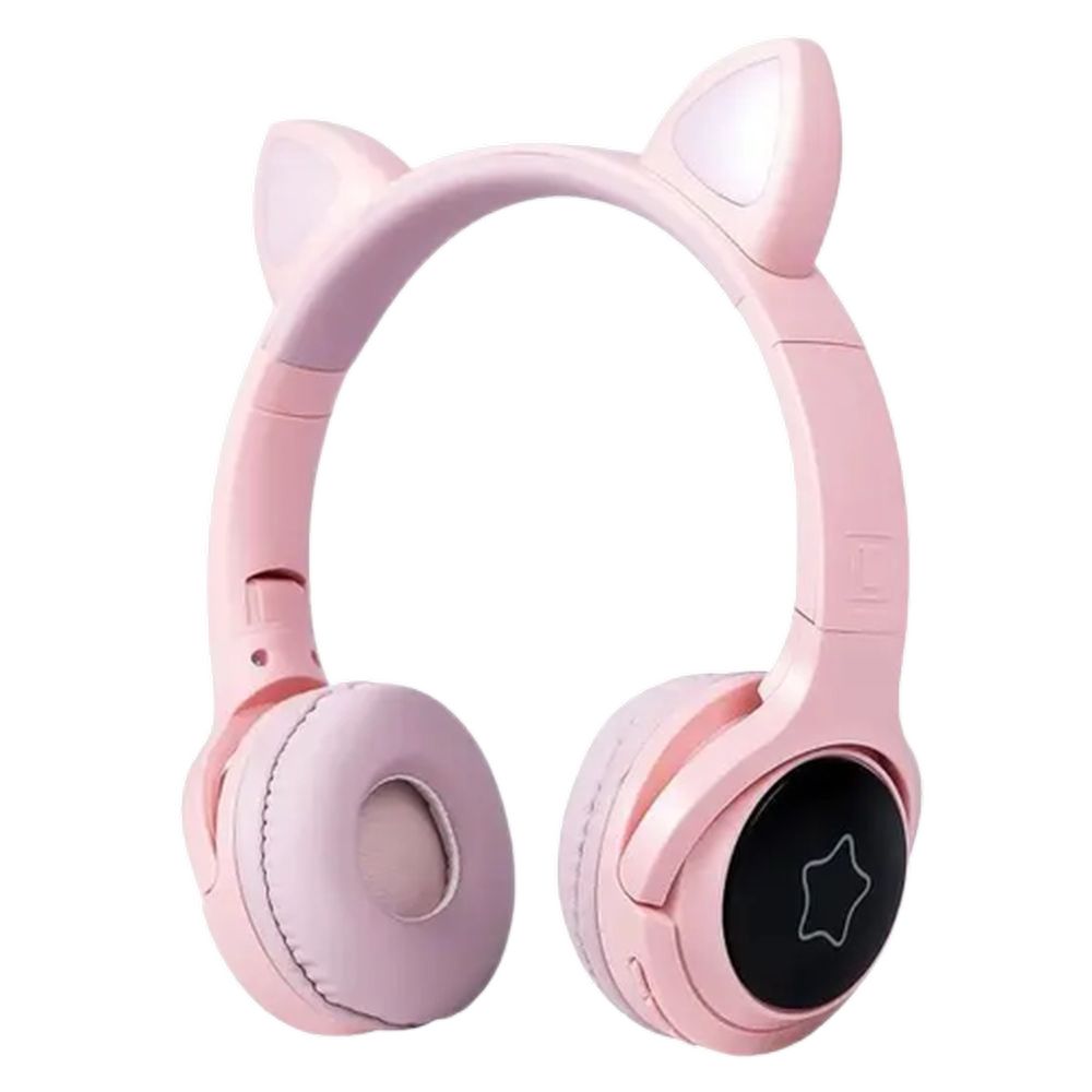 nivalmix-Headphone-Gatinho-c-Bluetooth-Led-RGB-Pink-Cerejeira-Exbom-2360078-001 nivalmix-Headphone-Gatinho-c-Bluetooth-Led-RGB-Pink-Cerejeira-Exbom-2360078-001