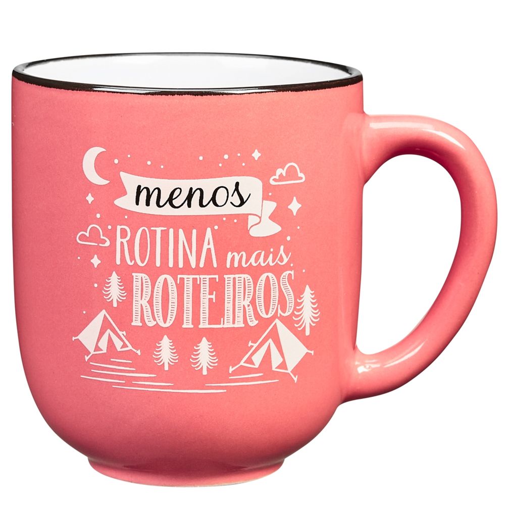 Nivalmix-Caneca-Ceramica-Menos-Rotina-310ml-Rosa-CANC-063VM-Hauskraft-2364420 Nivalmix-Caneca-Ceramica-Menos-Rotina-310ml-Rosa-CANC-063VM-Hauskraft-2364420