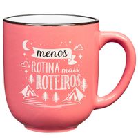 Nivalmix-Caneca-Ceramica-Menos-Rotina-310ml-Rosa-CANC-063VM-Hauskraft-2364420 Nivalmix-Caneca-Ceramica-Menos-Rotina-310ml-Rosa-CANC-063VM-Hauskraft-2364420