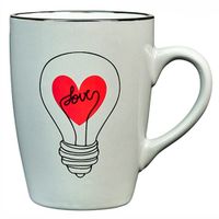 Nivalmix-Caneca-Ceramica-Lampada-300ml-Cinza-CANC-066CZ-Hauskraft-2364381 Nivalmix-Caneca-Ceramica-Lampada-300ml-Cinza-CANC-066CZ-Hauskraft-2364381