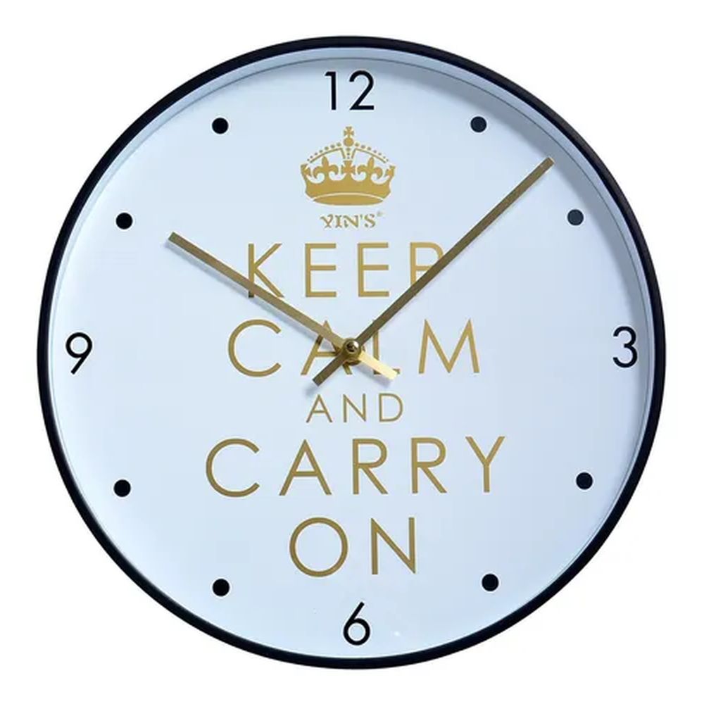 Nivalmix-Relogio-Parede-Keep-Calm-And-Carry-On-31cm-Preto-Imporiente-2348261-001 Nivalmix-Relogio-Parede-Keep-Calm-And-Carry-On-31cm-Preto-Imporiente-2348261-001