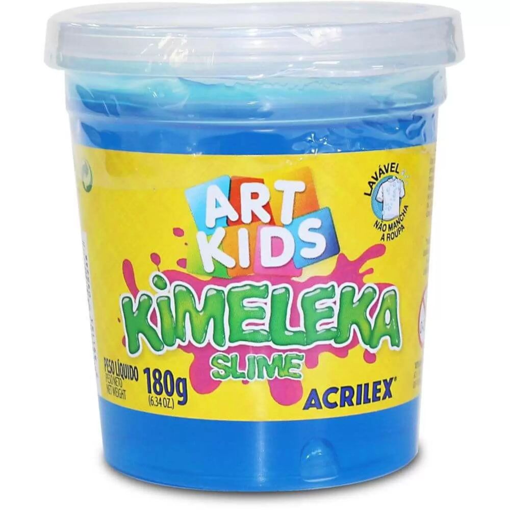Nivalmix-Kimeleka-Slime-Azul-Art-Kids-180g-05812-Acrilex-2003839-001 Nivalmix-Kimeleka-Slime-Azul-Art-Kids-180g-05812-Acrilex-2003839-001