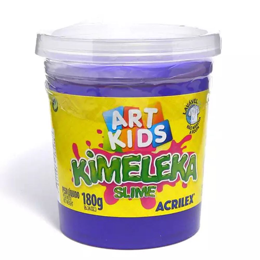 Nivalmix-Kimeleka-Slime-Roxo-Art-Kids-180g-05812-Acrilex-2003839-002 Nivalmix-Kimeleka-Slime-Roxo-Art-Kids-180g-05812-Acrilex-2003839-002