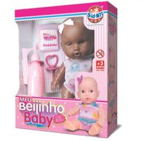 Nivalmix-Boneca-Meu-Beijinho-Baby-Negra-1051-Sid-NYL-2368281- Nivalmix-Boneca-Meu-Beijinho-Baby-Negra-1051-Sid-NYL-2368281-
