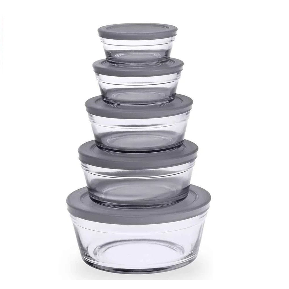 Nivalmix-Conjunto-de-Potes-de-Vidro-c-Tampa-Cinza-05-Pcs-Splendo-2368554 Nivalmix-Conjunto-de-Potes-de-Vidro-c-Tampa-Cinza-05-Pcs-Splendo-2368554