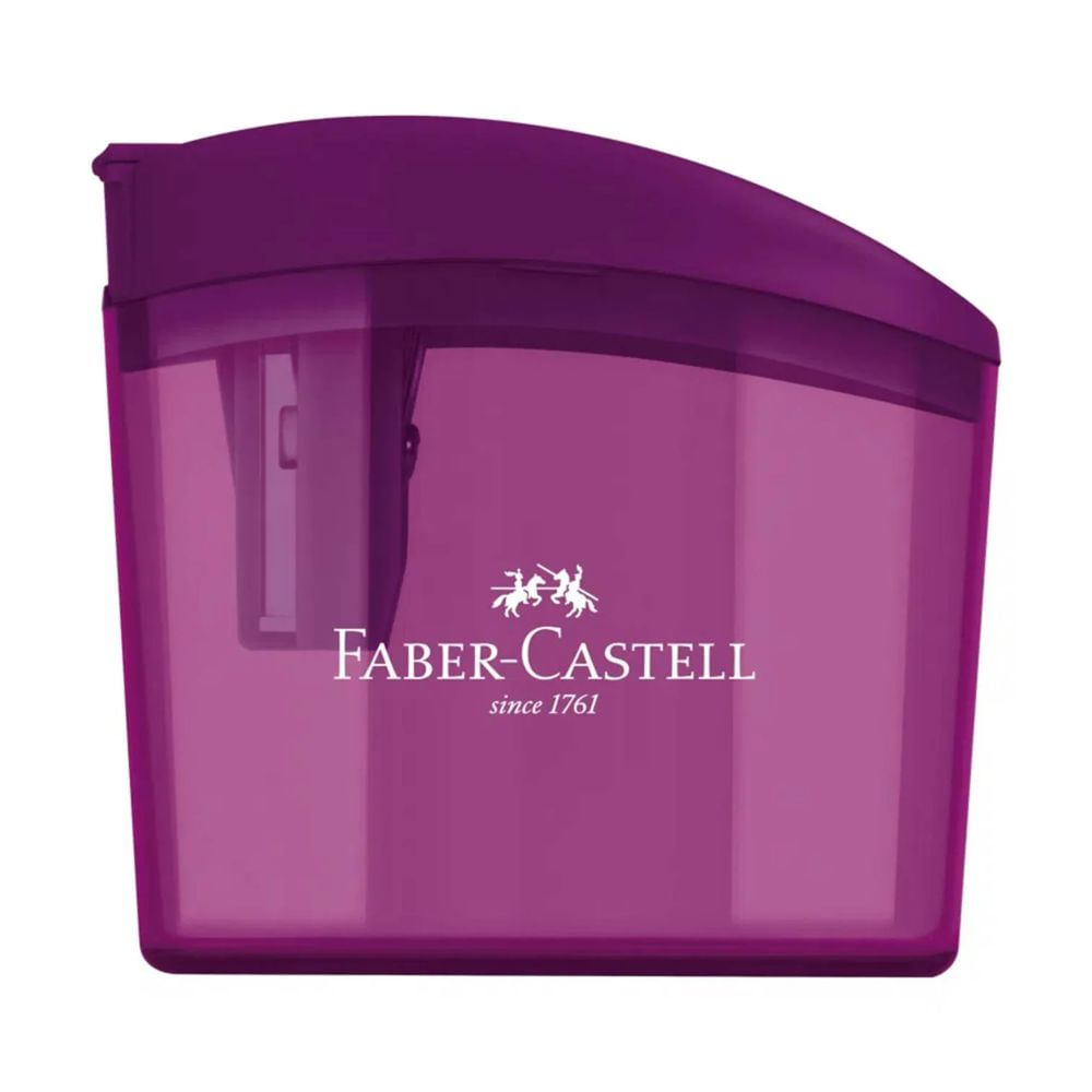 Nivalmix-Apontador-com-Deposito-ClickBox-Roxo-Faber-Castell-2252659-003 Nivalmix-Apontador-com-Deposito-ClickBox-Roxo-Faber-Castell-2252659-003