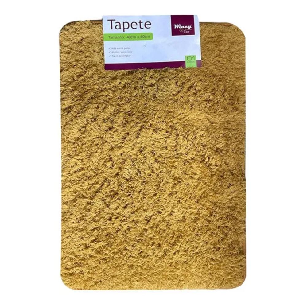 Nivalmix-Tapete-Felpudo-60x40cm-Amendoa-Wincy-2335092-002 Nivalmix-Tapete-Felpudo-60x40cm-Amendoa-Wincy-2335092-002
