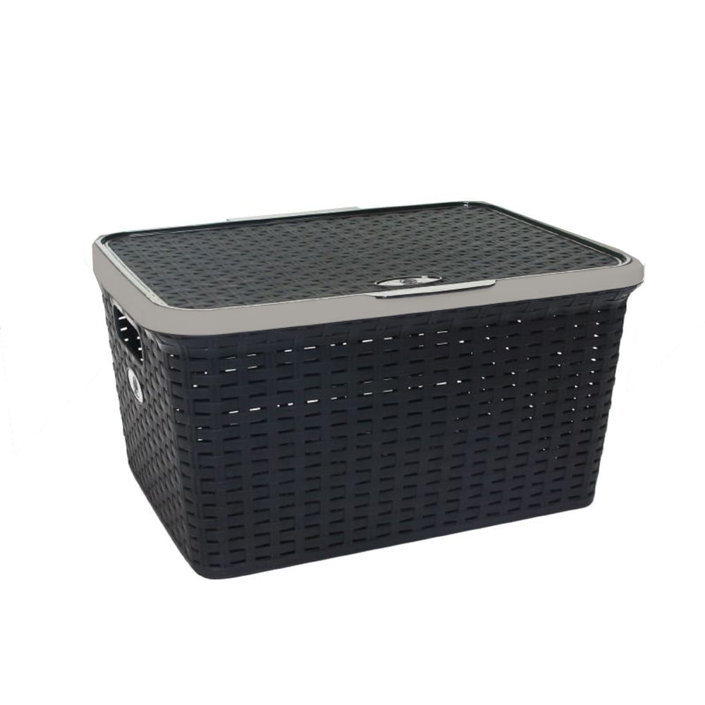 Nivalmix-Caixa-Multiuso-Tampa-Reclinavel-7-5L-Preta-Monte-Libano-2360455-002 Nivalmix-Caixa-Multiuso-Tampa-Reclinavel-7-5L-Preta-Monte-Libano-2360455-002