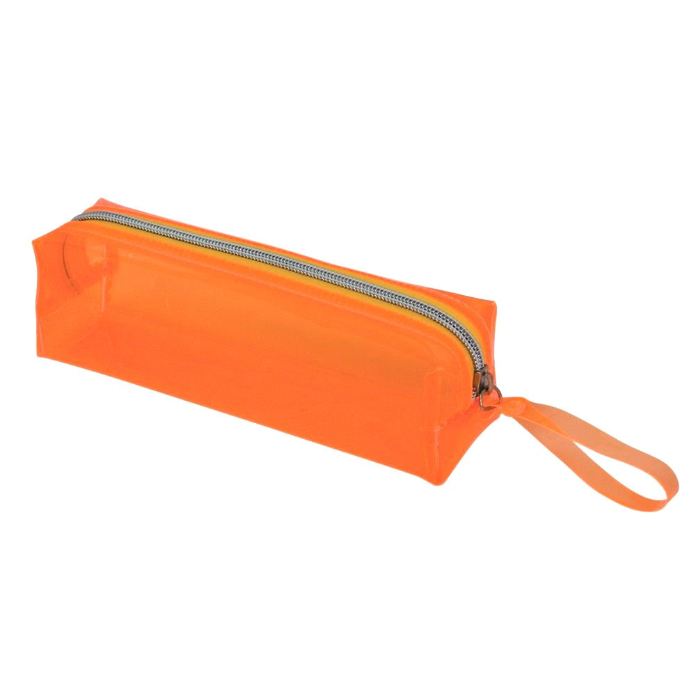 Nivalmix-Estojo-Escolar-Cristal-Translucido-Neon-Laranja-DAC-2247407-004 Nivalmix-Estojo-Escolar-Cristal-Translucido-Neon-Laranja-DAC-2247407-004