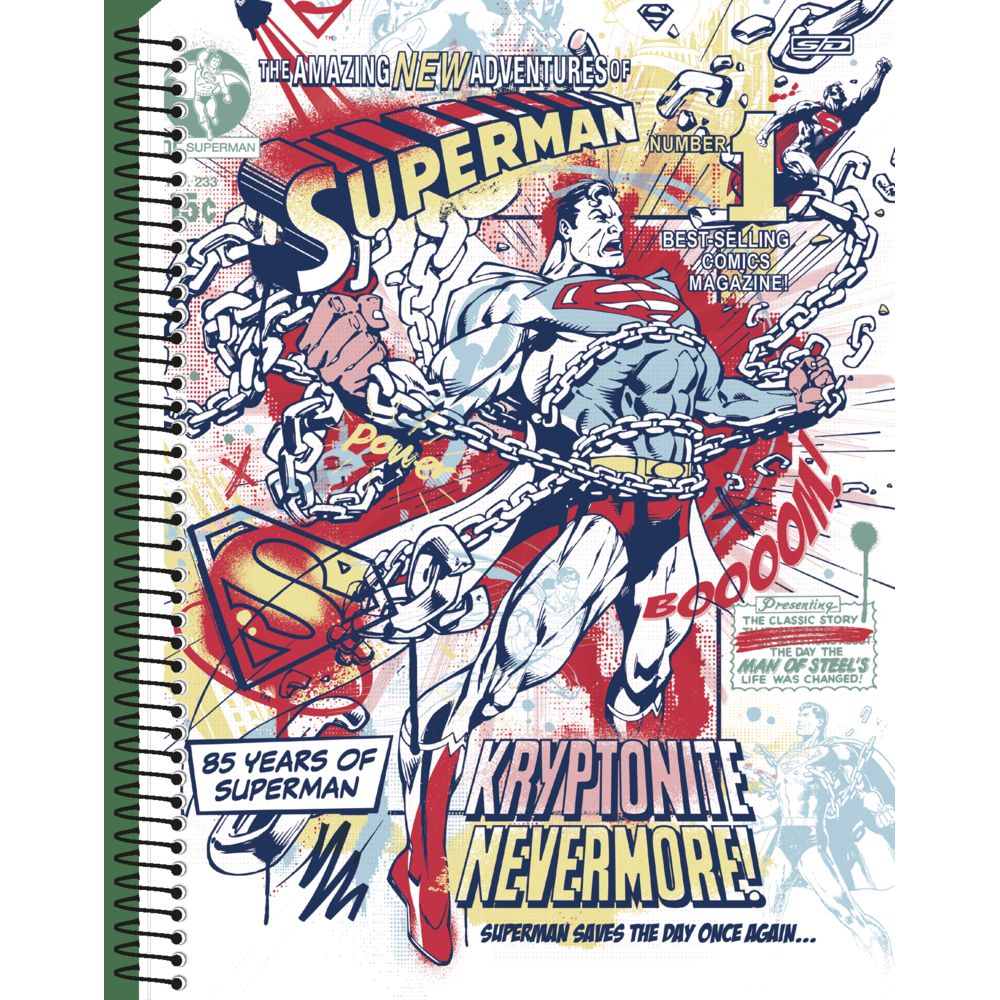 Nivalmix-Caderno-Univ-10-Mat-160Fls-Superman-Capa-3-Sao-Domingos-2333350-003 Nivalmix-Caderno-Univ-10-Mat-160Fls-Superman-Capa-3-Sao-Domingos-2333350-003