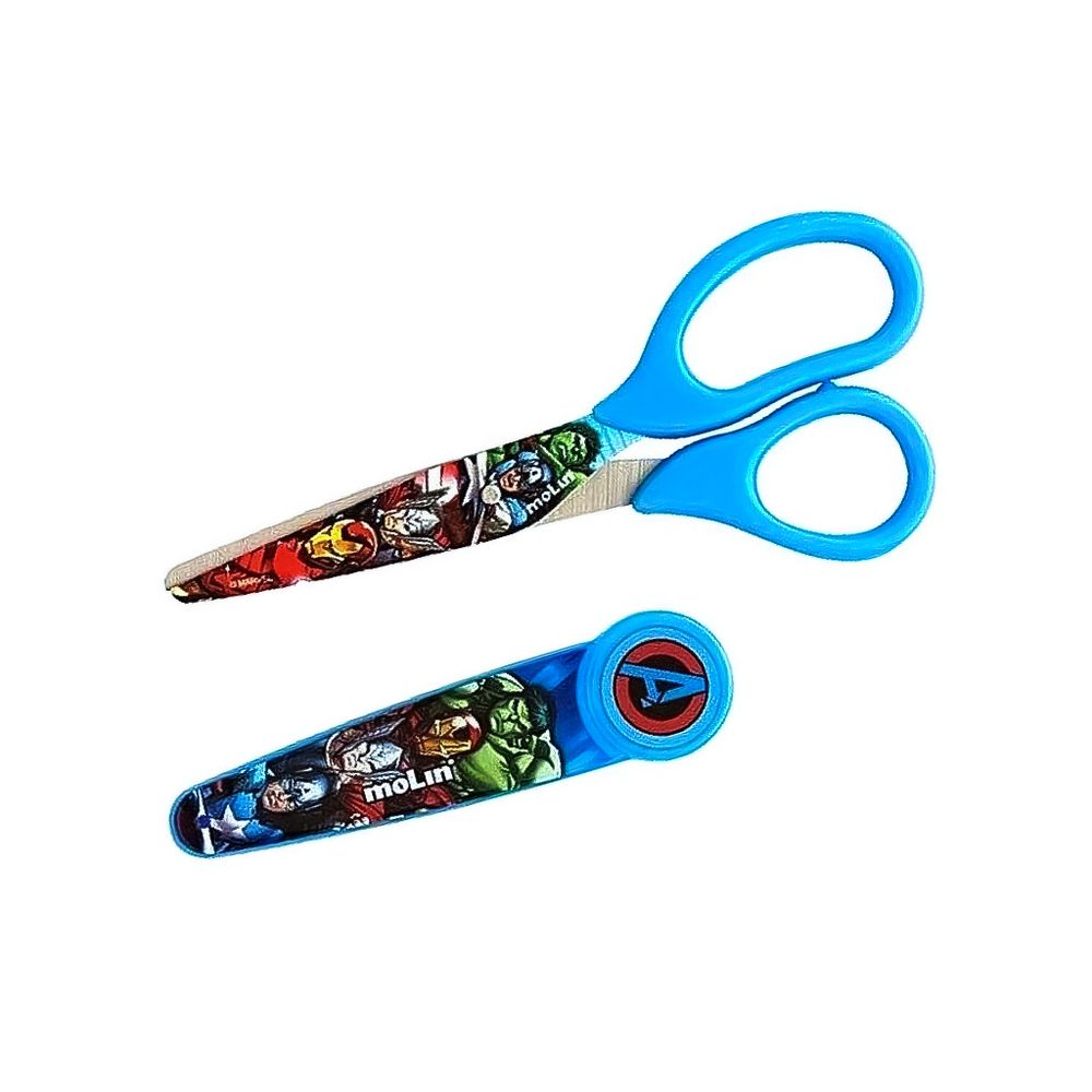 Nivalmix-Tesoura-Advengers-com-Protetor-Azul-Molin-1853416-001 Nivalmix-Tesoura-Advengers-com-Protetor-Azul-Molin-1853416-001