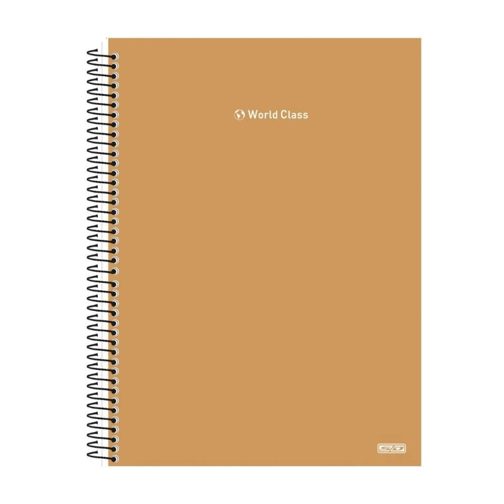 Nivalmix-Caderno-1-4-80Fls-Espiral-World-Class-Bege-Sao-Domingos-2336249-001 Nivalmix-Caderno-1-4-80Fls-Espiral-World-Class-Bege-Sao-Domingos-2336249-001