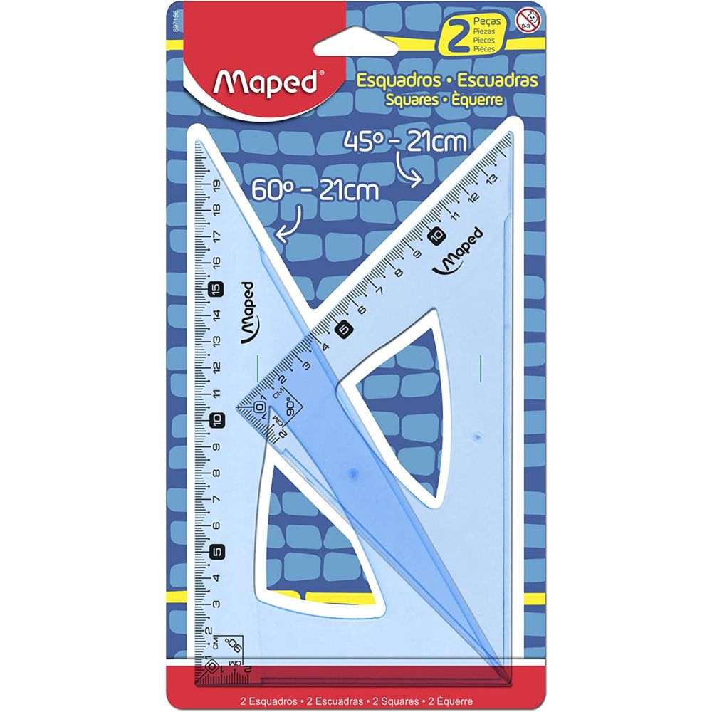 Nivalmix-Conjunto-de-Esquadros-de-45-x-21cm-e-60-x-21cm-Maped-2060727 Nivalmix-Conjunto-de-Esquadros-de-45-x-21cm-e-60-x-21cm-Maped-2060727