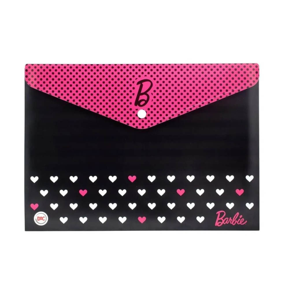 Nivalmix-Malote-A4-com-Botao-332X237mm-Barbie-2447-DAC-2073116 Nivalmix-Malote-A4-com-Botao-332X237mm-Barbie-2447-DAC-2073116