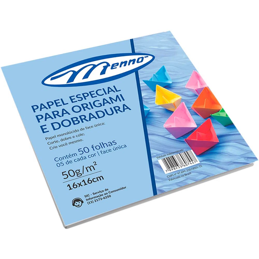 Nivalmix-Papel-Especial-p-Origami-e-Dobradura-15x15cm-50Fls-Menno-1412105 Nivalmix-Papel-Especial-p-Origami-e-Dobradura-15x15cm-50Fls-Menno-1412105