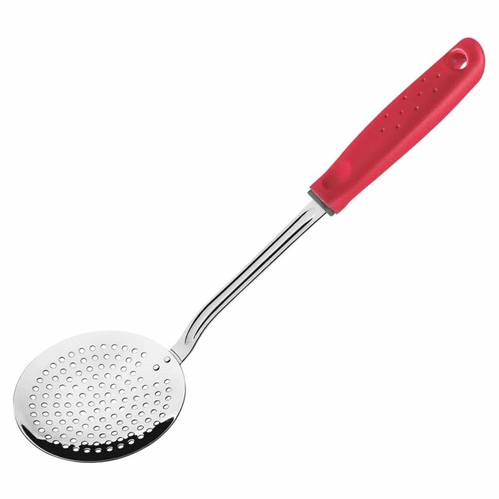 Nivalmix-Escumadeira-Fluence-Aco-Inox-Vermelha-Tramontina-1806967-2 Nivalmix-Escumadeira-Fluence-Aco-Inox-Vermelha-Tramontina-1806967-2