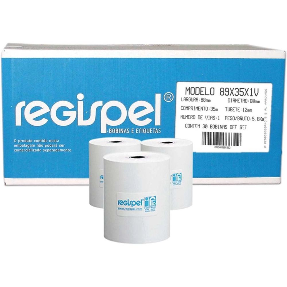 Nivalmix-Bobina-89x35MT-1-Via-Caixa-30-Unidades-0092-6622-Regispel-517881 Nivalmix-Bobina-89x35MT-1-Via-Caixa-30-Unidades-0092-6622-Regispel-517881
