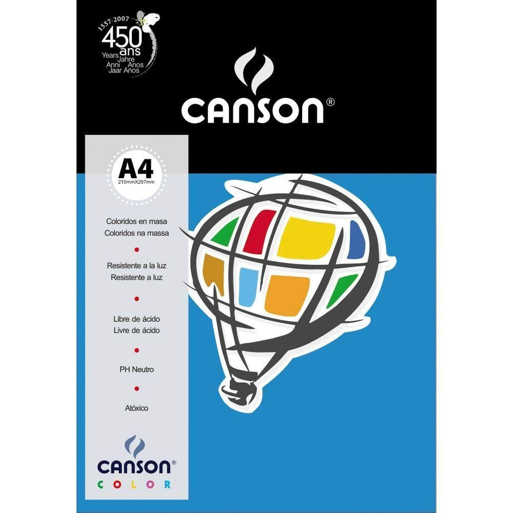 Nivalmix-Papel-Canson-A4-10-Folhas-Cor-Azul-Royal-Canson-732980 Nivalmix-Papel-Canson-A4-10-Folhas-Cor-Azul-Royal-Canson-732980