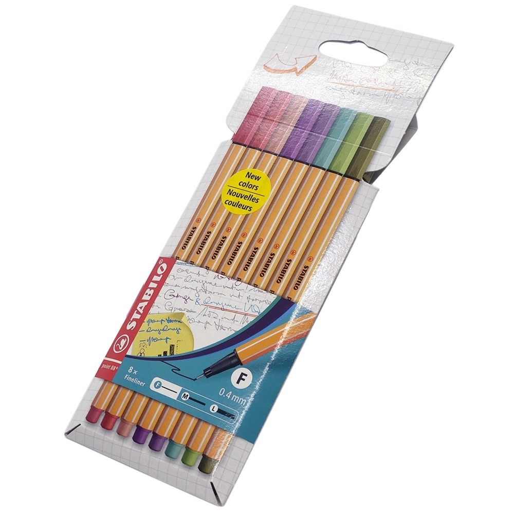 Nivalmix-Canetas-Fineliner-Point-88-0-4mm-8-Unidades-Cis-2326941 Nivalmix-Canetas-Fineliner-Point-88-0-4mm-8-Unidades-Cis-2326941