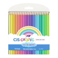 Nivalmix-Lapis-de-Cor-Criatic-24-Cores-Tom-Pastel-3mm-Sextavado-Cis-2327669 Nivalmix-Lapis-de-Cor-Criatic-24-Cores-Tom-Pastel-3mm-Sextavado-Cis-2327669
