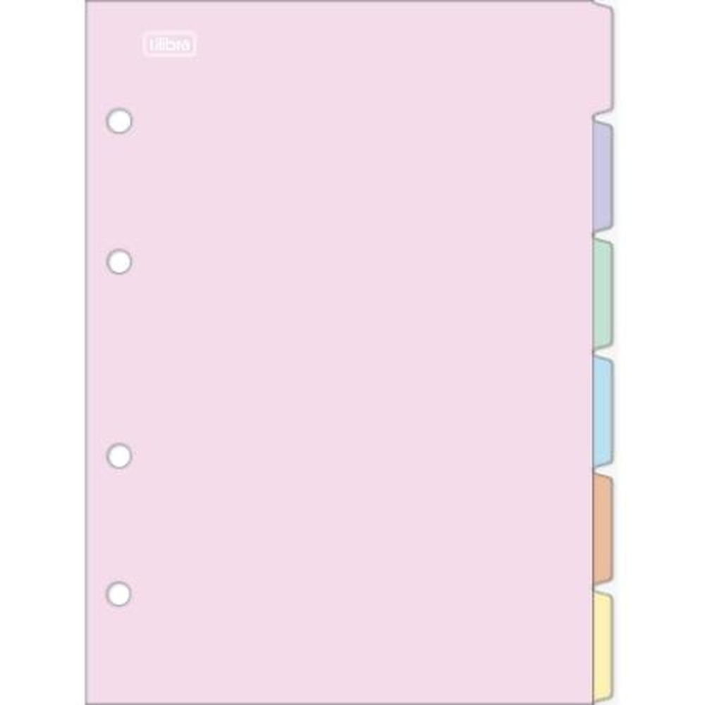 Nivalmix-Divisoria-Colegial-pastel-c-6-180X250mm-322644-Tilibra-2337575 Nivalmix-Divisoria-Colegial-pastel-c-6-180X250mm-322644-Tilibra-2337575
