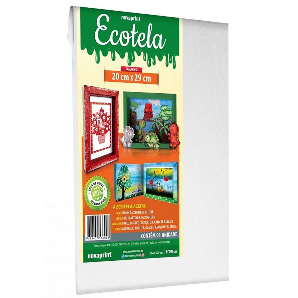 Nivalmix-Tela-de-Pintura-Ecotela-29x20cm-Branco-Novaprint-1944793 Nivalmix-Tela-de-Pintura-Ecotela-29x20cm-Branco-Novaprint-1944793