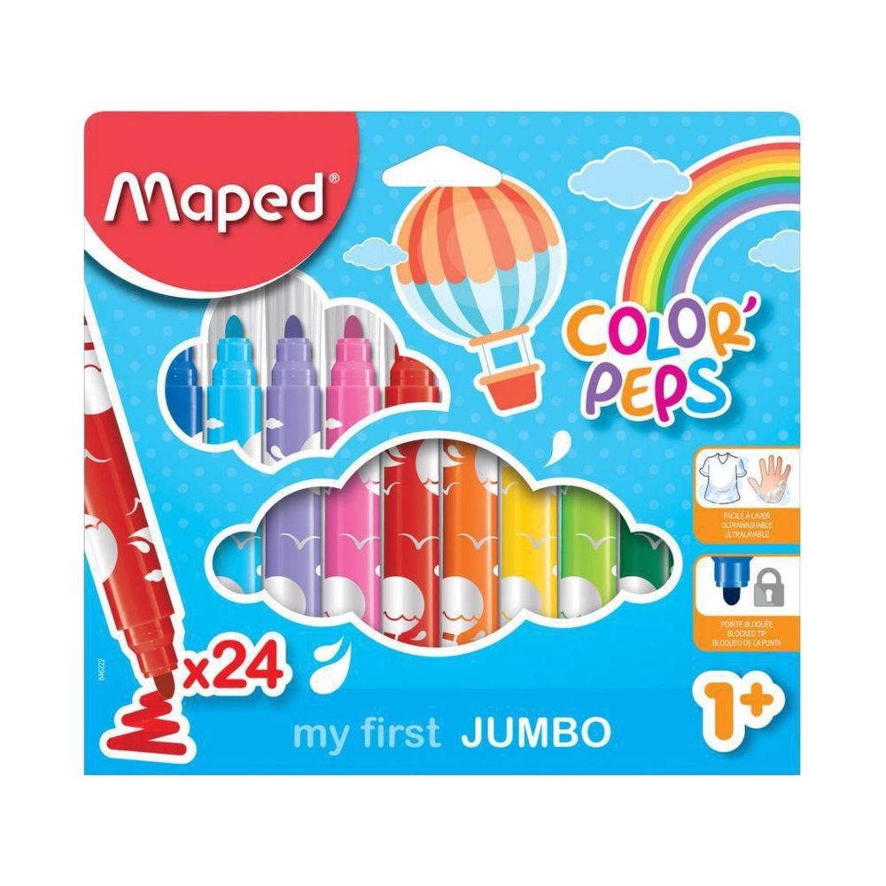 Nivalmix-Canetinhas-Hidrografica-Color-Peps-Jumbo-24-Cores-Maped-2060519 Nivalmix-Canetinhas-Hidrografica-Color-Peps-Jumbo-24-Cores-Maped-2060519